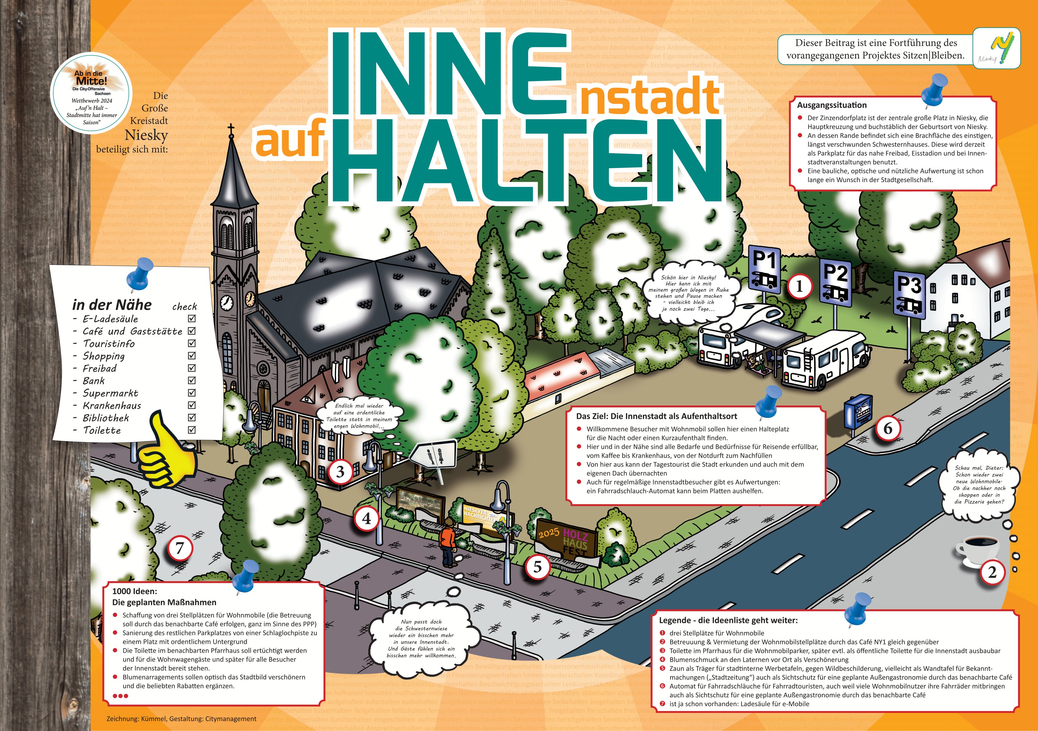 Innehalten - Innenstadt zum Aufhalten