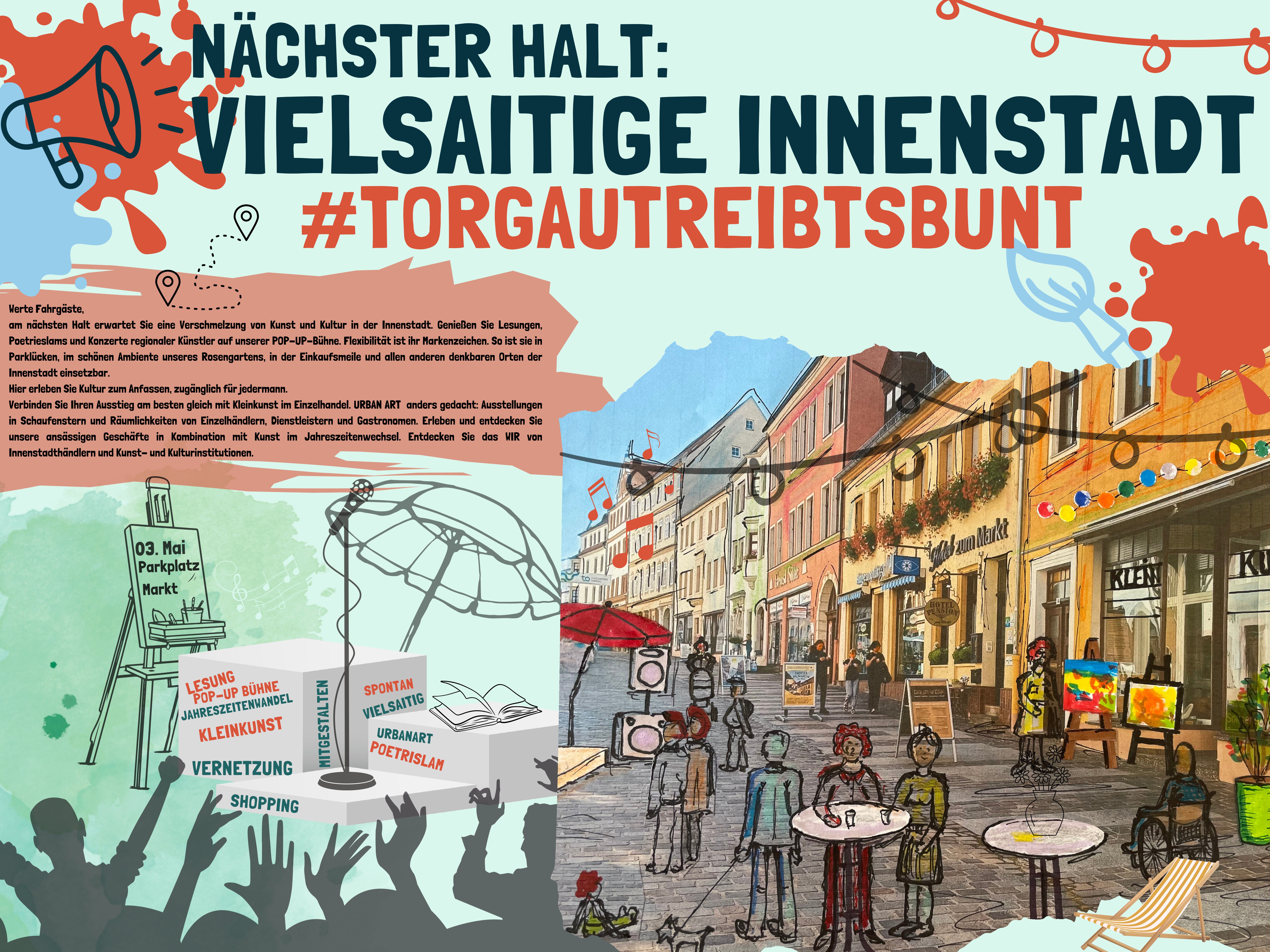 Nächster Halt: Vielsaitige Innenstadt