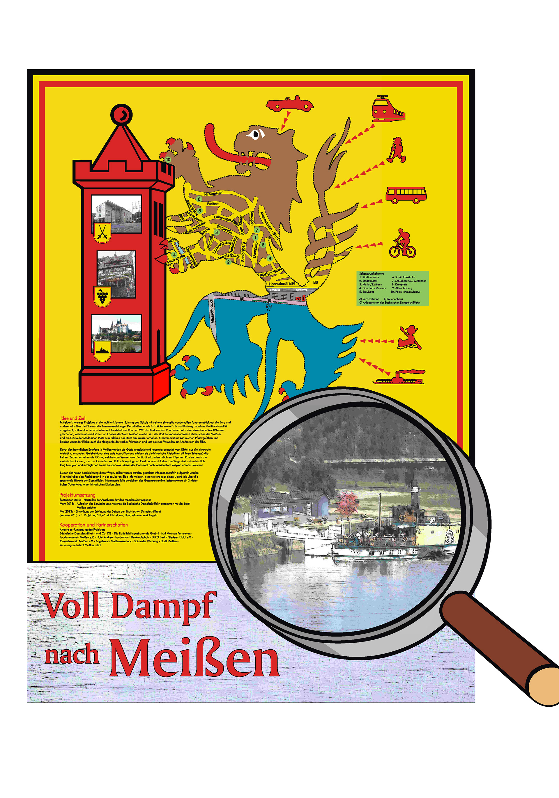 Voll Dampf nach Meißen