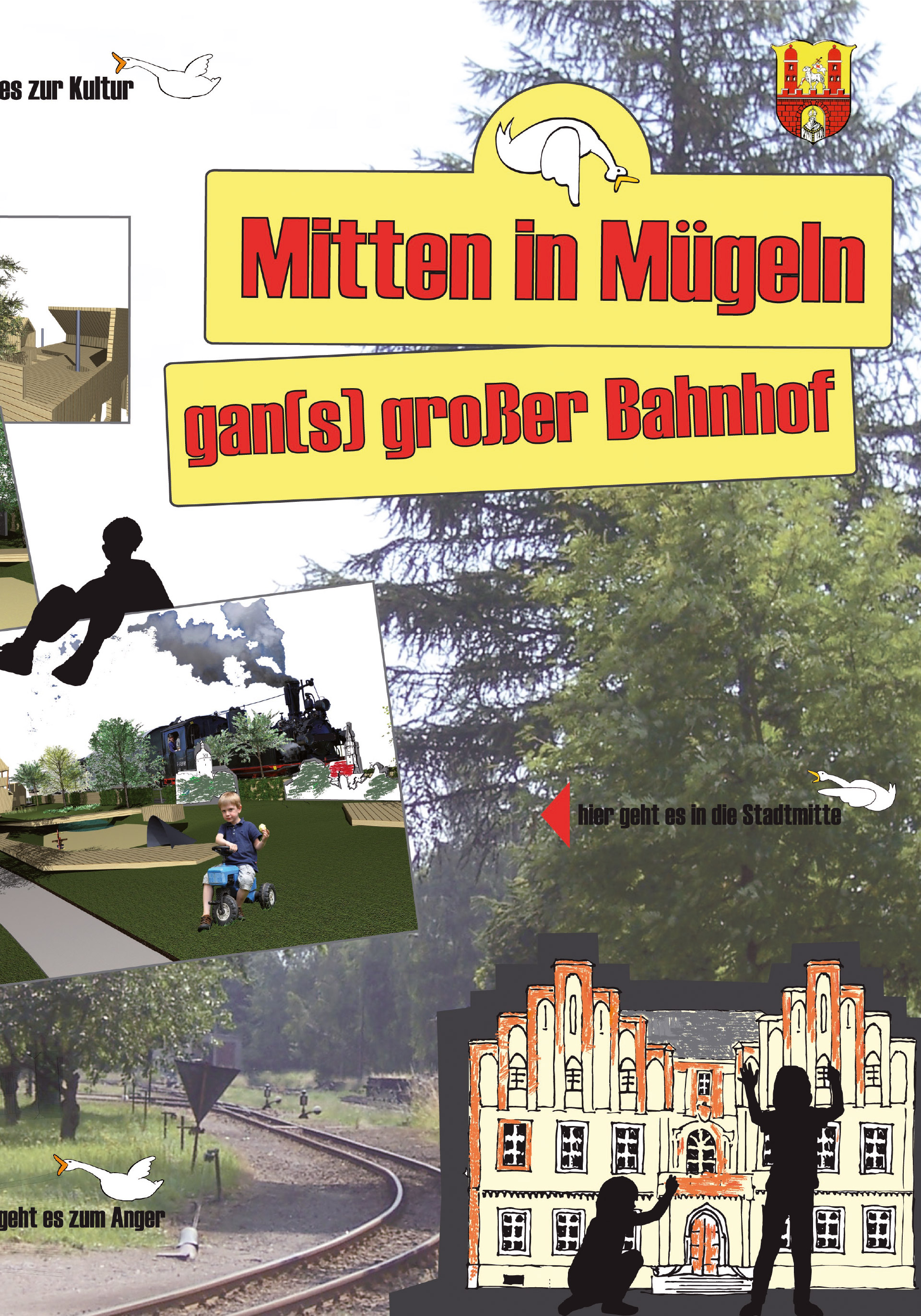 Mitten in Mügeln - ganS großer Bahnhof