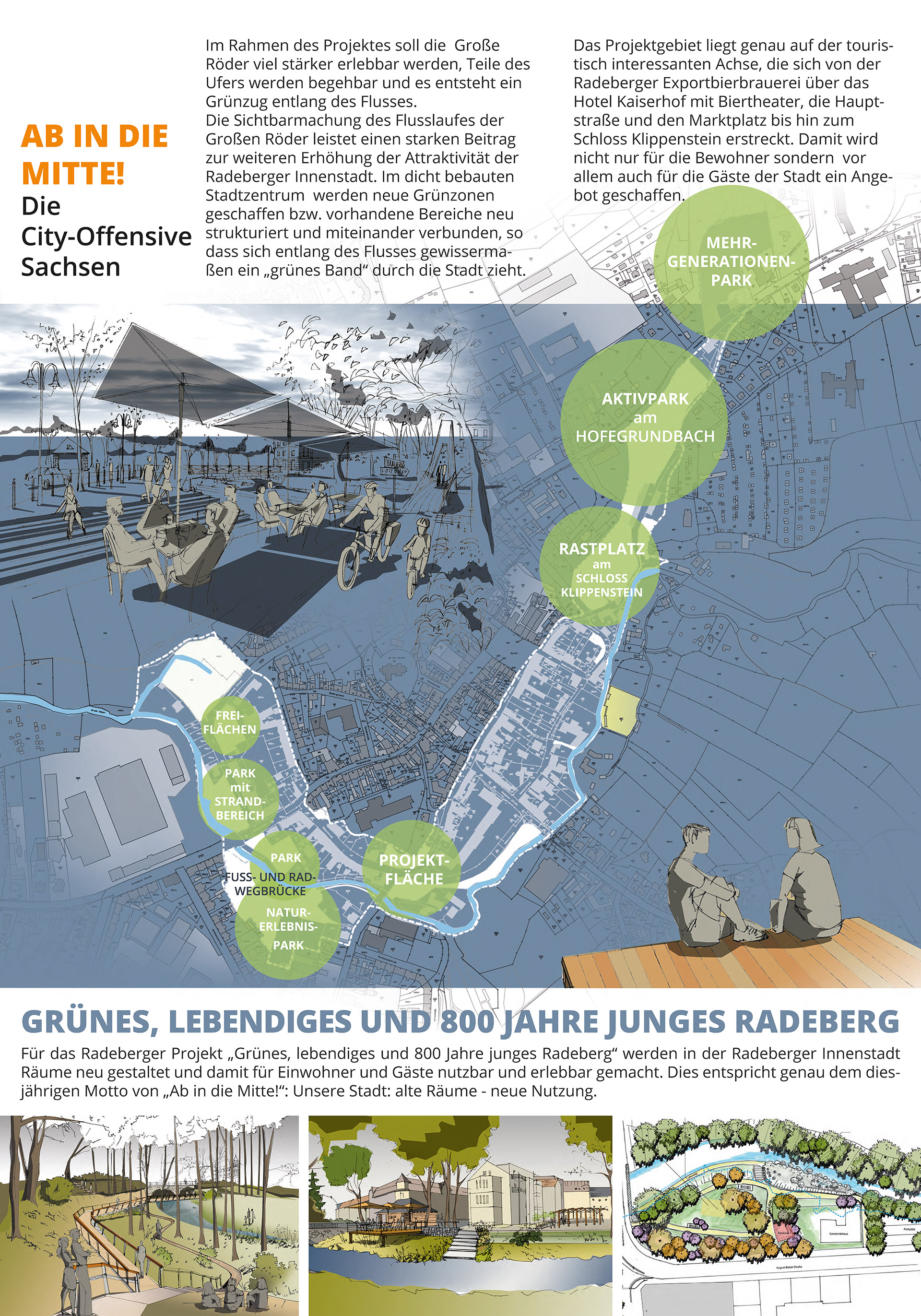 Grünes, lebendiges und 800 Jahre junges Radeberg