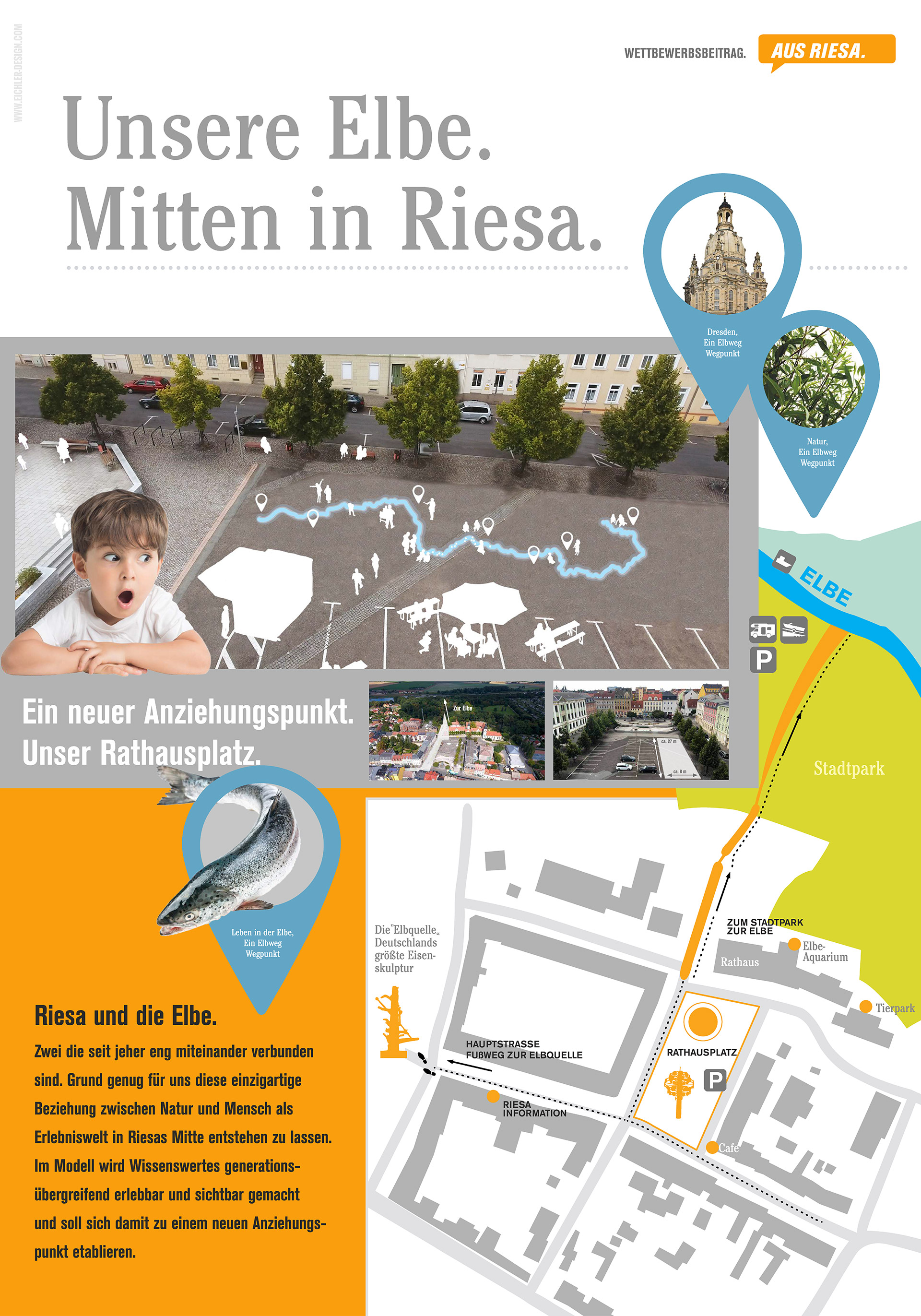 Unsere Elbe. Mitten in Riesa